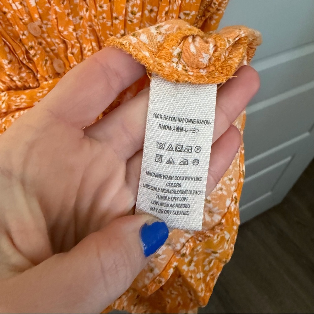 Free People One Fine Day Mini Dress in Yellow Combo - Picture 5 of 11
